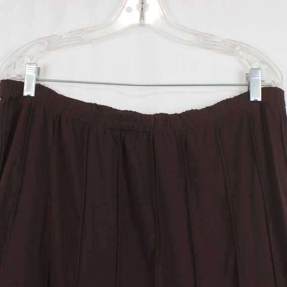 Dimri Brown Twirl Skirt - Picture 4 of 9